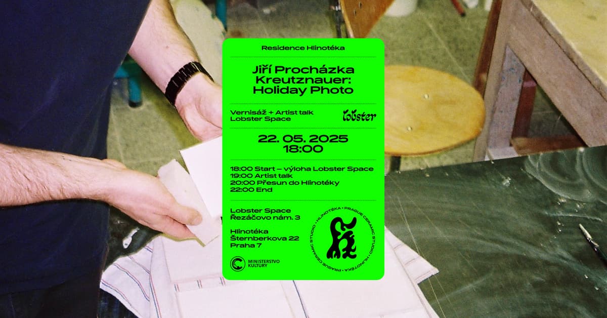 Vernisáž REZIDENCE HLINOTÉKA: Jiří Procházka